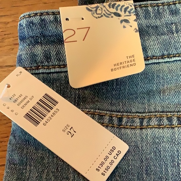 Anthropologie The Heritage Boyfriend Jeans - 27.    New! - Picture 8 of 8